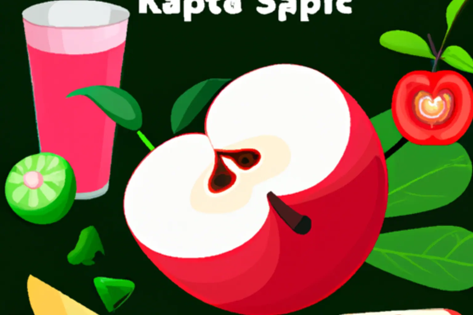 Röda vattenäpplen med blank yta och klocklik form